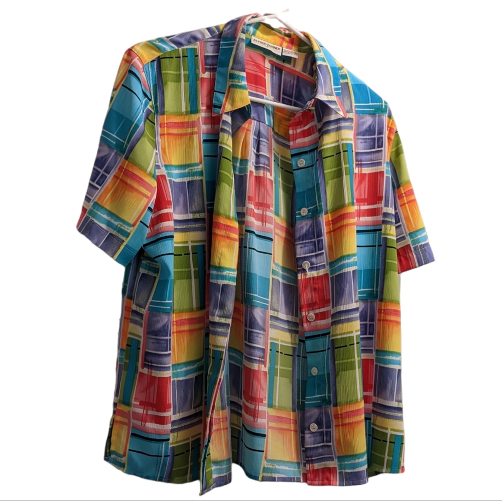 Vintage Alfred Dunner Button Down Shirt 10